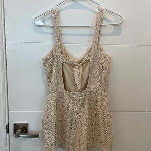 Cute shirt crochet romper